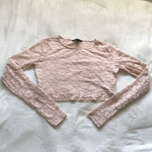 Long Sleeve Crop Linen Shirt - Picture 1 of 3